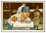 1952 Topps Baseball #234 Steve Souchock Tigers EX-MT 508565