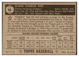 1952 Topps Baseball #066 Preacher Roe Dodgers VG-EX Black 508586