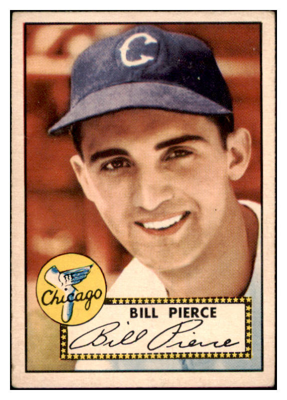 1952 Topps Baseball #098 Billy Pierce White Sox VG 508588