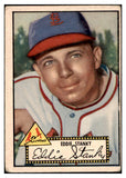 1952 Topps Baseball #076 Eddie Stanky Cardinals VG Black 508595
