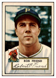 1952 Topps Baseball #233 Bob Friend Pirates VG 508598