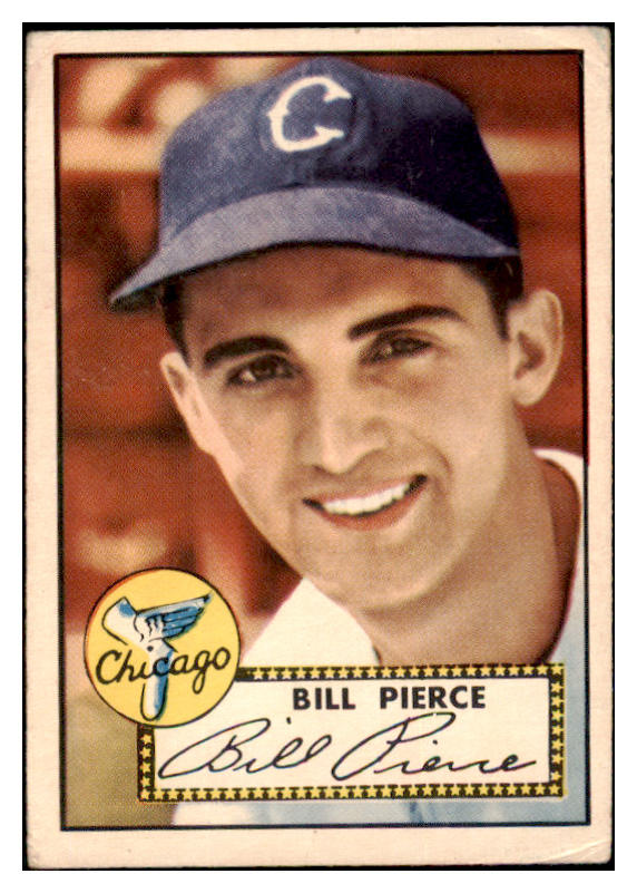 1952 Topps Baseball #098 Billy Pierce White Sox VG 508606