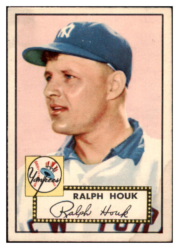 1952 Topps Baseball #200 Ralph Houk Yankees VG-EX 508614