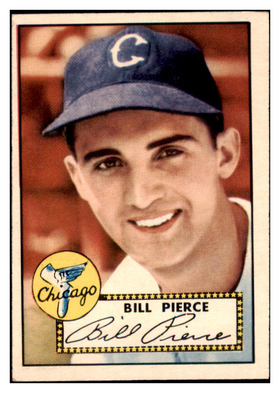 1952 Topps Baseball #098 Billy Pierce White Sox VG-EX 508617