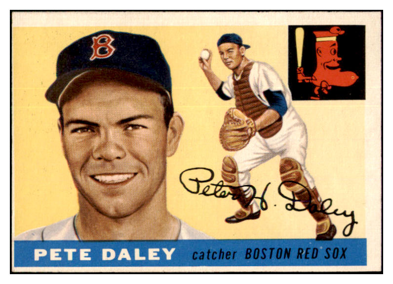 1955 Topps Baseball #206 Pete Daley Red Sox EX 508631