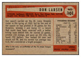 1954 Bowman Baseball #101 Don Larsen Orioles EX-MT 508652