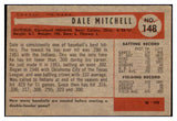 1954 Bowman Baseball #148 Dale Mitchell Indians EX-MT 508663