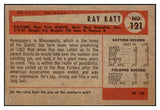 1954 Bowman Baseball #121 Ray Katt Giants EX-MT 508677