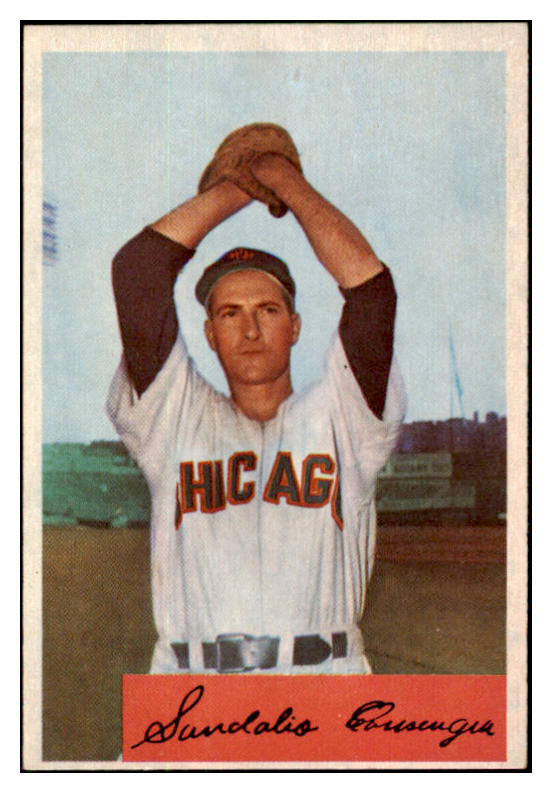 1954 Bowman Baseball #166 Sandy Consuegra White Sox EX-MT 508681