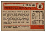 1954 Bowman Baseball #099 Pete Suder A's EX-MT 508682