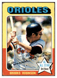 1975 Topps Baseball #050 Brooks Robinson Orioles GD-VG 508693