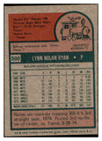 1975 Topps Baseball #500 Nolan Ryan Angels EX 508707