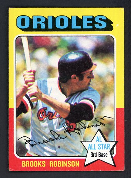 1975 Topps Baseball #050 Brooks Robinson Orioles EX 508712