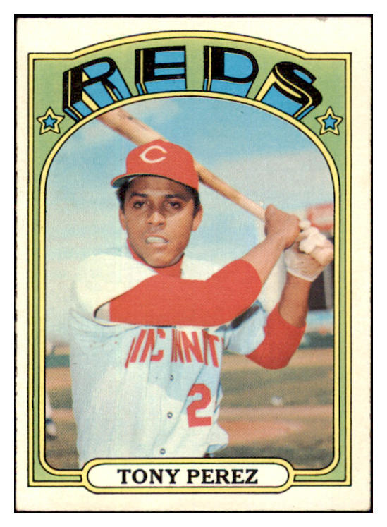 1972 Topps Baseball #080 Tony Perez Reds EX-MT 508724