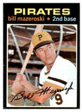 1971 Topps Baseball #110 Bill Mazeroski Pirates EX-MT 508744