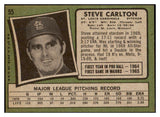 1971 Topps Baseball #055 Steve Carlton Cardinals EX-MT 508745