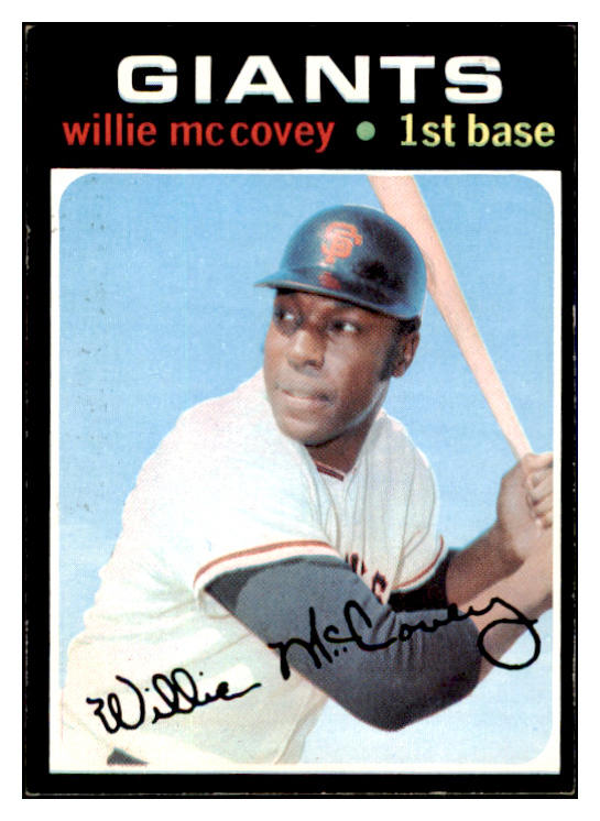 1971 Topps Baseball #050 Willie McCovey Giants EX-MT 508747