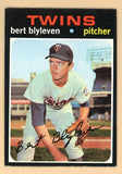 1971 Topps Baseball #026 Bert Blyleven Twins EX-MT 508752