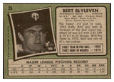 1971 Topps Baseball #026 Bert Blyleven Twins EX-MT 508752