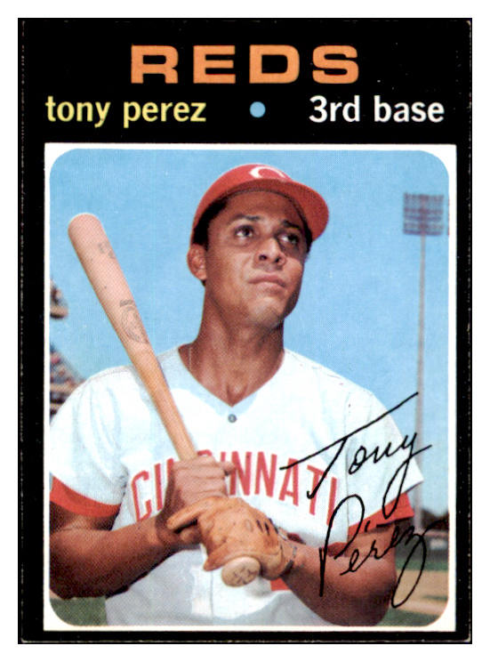 1971 Topps Baseball #580 Tony Perez Reds EX-MT/NR-MT 508756