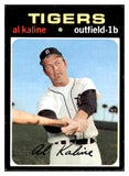 1971 Topps Baseball #180 Al Kaline Tigers EX-MT 508762