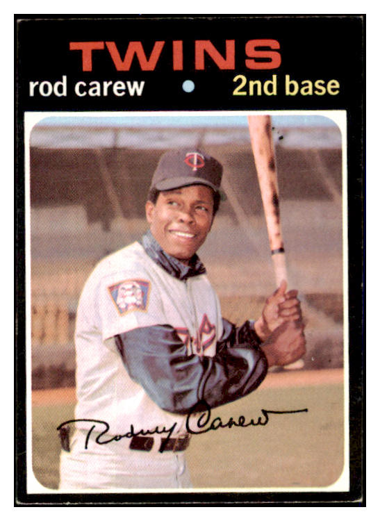 1971 Topps Baseball #210 Rod Carew Twins EX-MT 508763