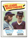 1977 Topps Baseball #631 George Brett Ken Brett EX-MT 508774