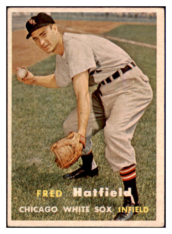 1957 Topps Baseball #278 Fred Hatfield White Sox VG 508779