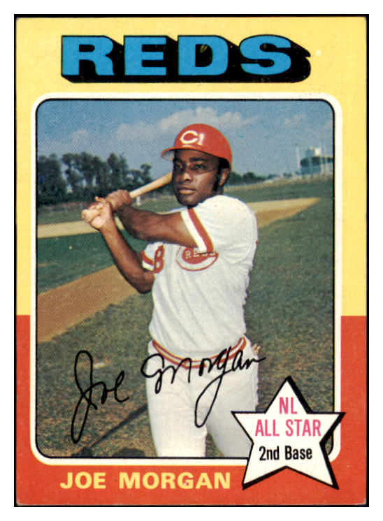 1975 Topps Baseball #180 Joe Morgan Reds EX 508780