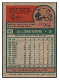 1975 Topps Baseball #180 Joe Morgan Reds EX 508780