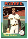 1975 Topps Baseball #450 Willie McCovey Padres EX 508782