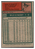 1975 Topps Baseball #450 Willie McCovey Padres EX 508782