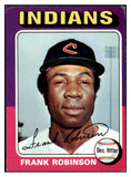 1975 Topps Baseball #580 Frank Robinson Indians VG-EX 508788