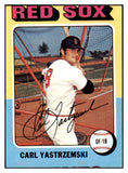 1975 Topps Baseball #280 Carl Yastrzemski Red Sox VG 508806