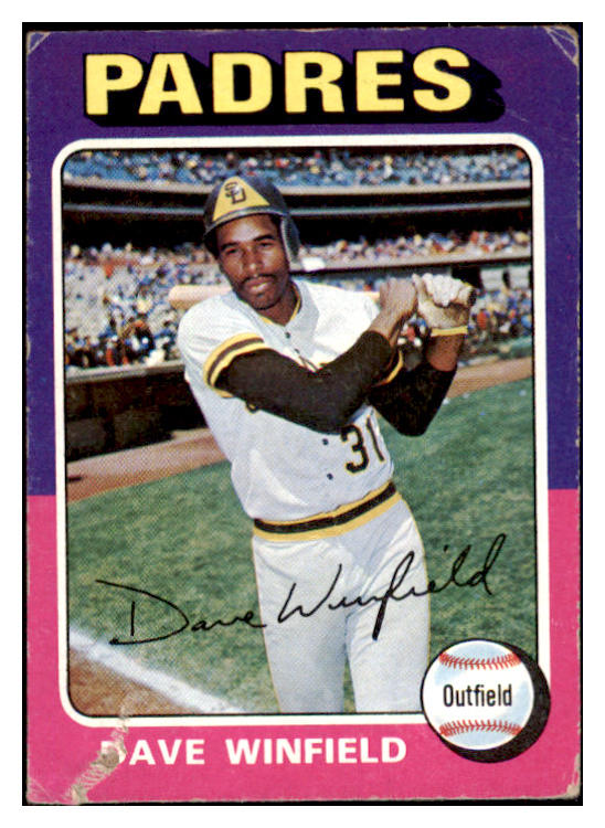 1975 Topps Baseball #061 Dave Winfield Padres Good 508811