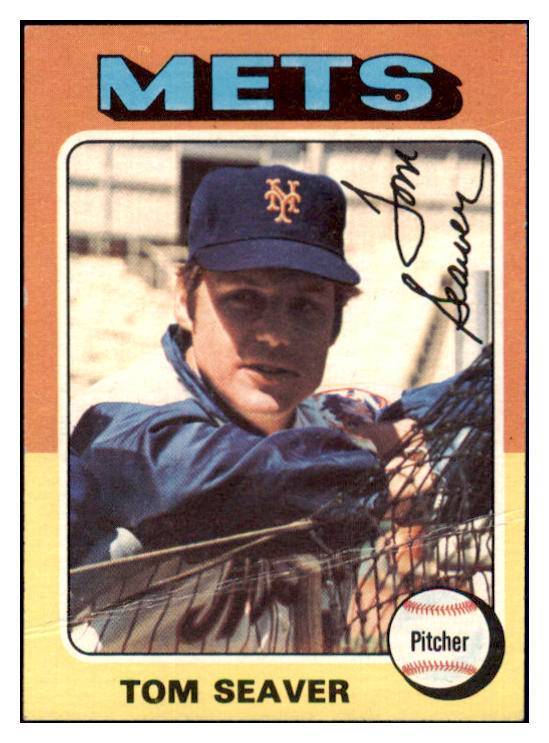 1975 Topps Baseball #370 Tom Seaver Mets GD-VG 508813