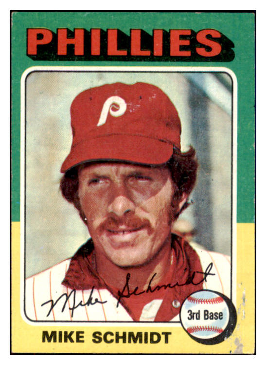 1975 Topps Baseball #070 Mike Schmidt Phillies GD-VG 508815