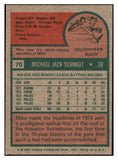 1975 Topps Baseball #070 Mike Schmidt Phillies GD-VG 508815