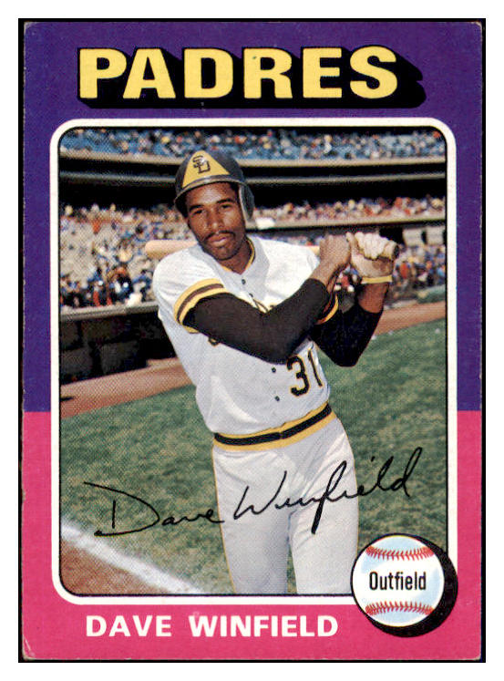 1975 Topps Baseball #061 Dave Winfield Padres EX 508822