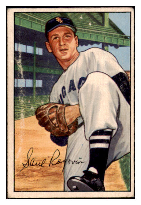 1952 Bowman Baseball #165 Saul Rogovin White Sox VG-EX 508893