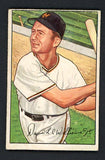 1952 Bowman Baseball #178 Dave Williams Giants VG-EX 508902