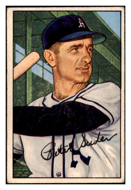 1952 Bowman Baseball #179 Pete Suder A's VG-EX 508905