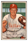 1952 Bowman Baseball #200 Ken Silvestri Phillies VG-EX 508913