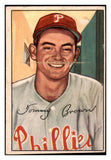 1952 Bowman Baseball #236 Tommy Brown Cubs VG-EX 508925