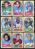 1970 Topps Football Near Set (No #199) EX/EX+ Simpson Page 508948