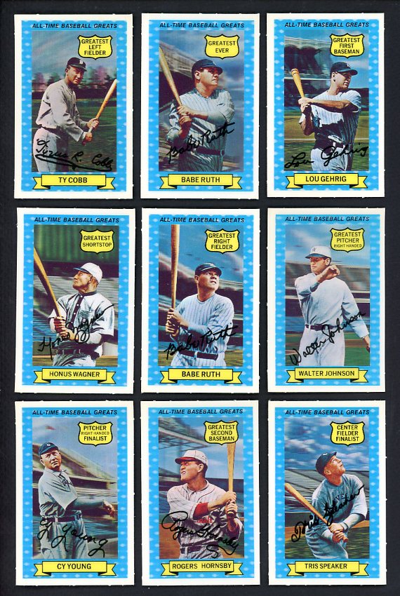 1970 Rold Gold Hall Of Fame Set NR-MT Ruth Gehrig Cobb 508956