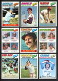 1977 Topps Baseball Complete Set EX-MT Ryan Dawson Brett 508961