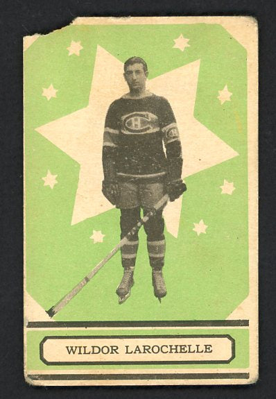 1933 V304A O Pee Chee #021 Wildor Larochelle Canadiens Low Grade 509024