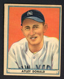 1941 Play Ball #038 Atley Donald Yankees VG-EX 509041