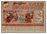 1958 Topps Baseball #081 Steve Boros Tigers EX+ Yellow Letter 509067